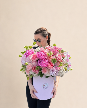 Luxury Blush Garden Box