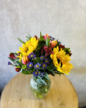Warm sunset bouquet