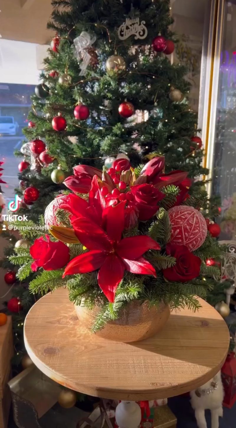 Holiday Glow Arrangement